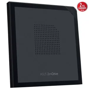 ASUS 8x ZENDRIVE SDRW-08V1M-U USB 2.0 Slim Harici DVD Yazıcı Siyah