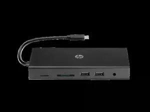 HP 1C1Y5AA 10port Type-C,Eth,HDMI,VGA,USB Gümüş Multiport Adapter