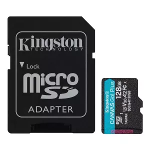 KINGSTON 128GB Micro SD Kart CANVAS GO+ SDCG4/128GB