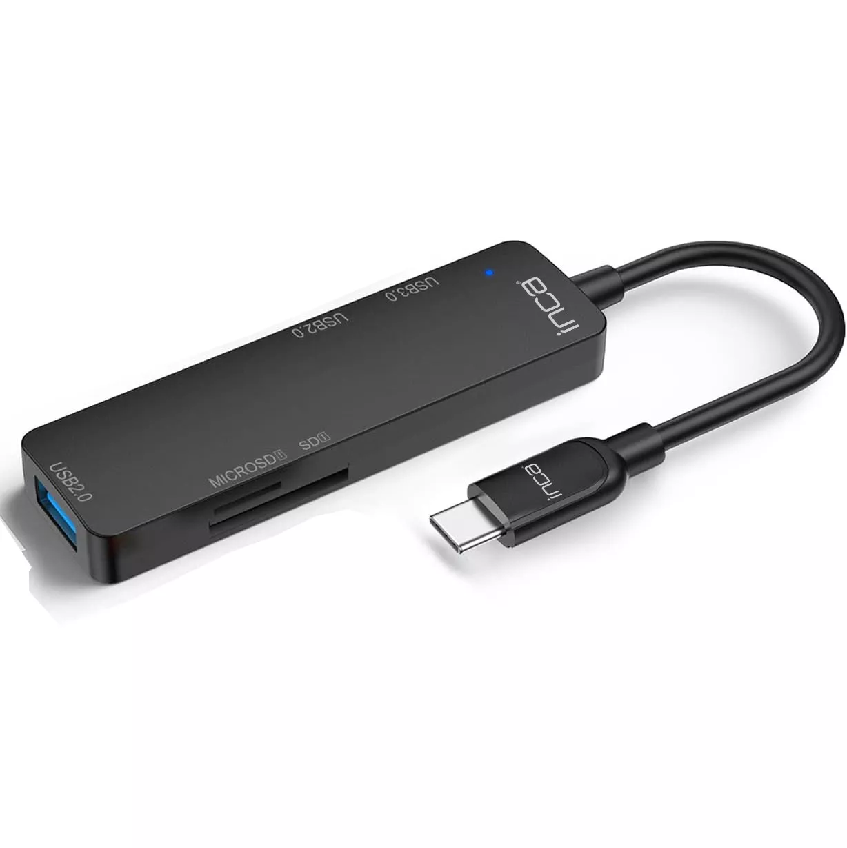 INCA ITPC-5T 4port Type-C Kart Okuyucu USB Çoklayıcı Hub