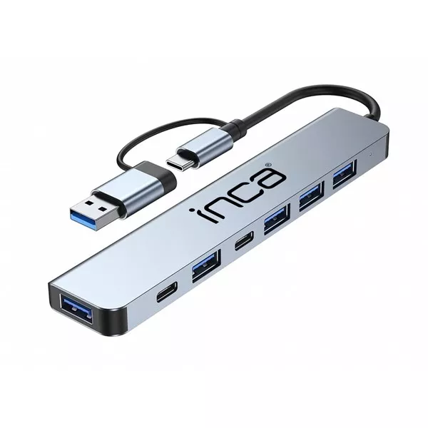INCA IUTP-7 5port TYPEC-USB 3.0 USB Çoklayıcı Hub 100W