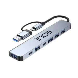 INCA IUTP-7 5port TYPEC-USB 3.0 USB Çoklayıcı Hub 100W