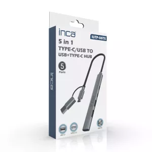 INCA IUTP-06T 5port USB 3.0 TYPEC Çoklayıcı Hub