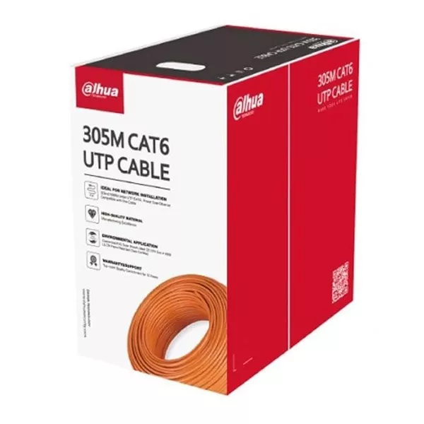 DAHUA 305metre 23AWG Mavi CCA CAT6 PFM922I-6UN-C