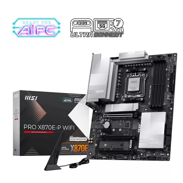 MSI PRO X870E-P WIFI7 DDR5 HDMI TYPE-C PCIE 5.0 AM5 ATX