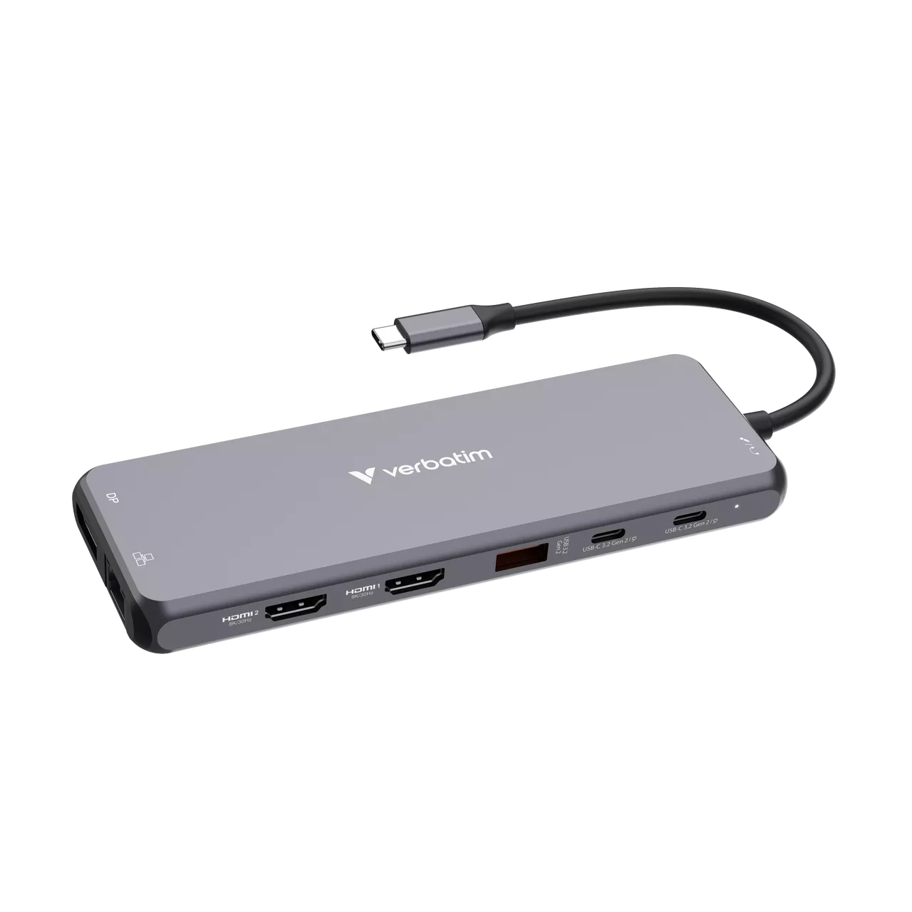 VERBATIM CMH-05 USB-C Pro 5 Port Çok Bağlantı Noktalı Dock