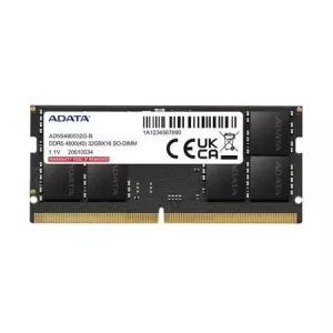 ADATA 32GB DDR5 4800MHZ NOTEBOOK RAM VALUE AD5S480032G-B