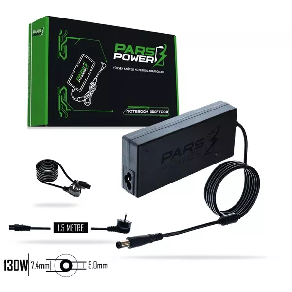 PARS POWER PRS-020 130W 19.5V 6.7A- 7.4*5.0MM Notebook Adaptör