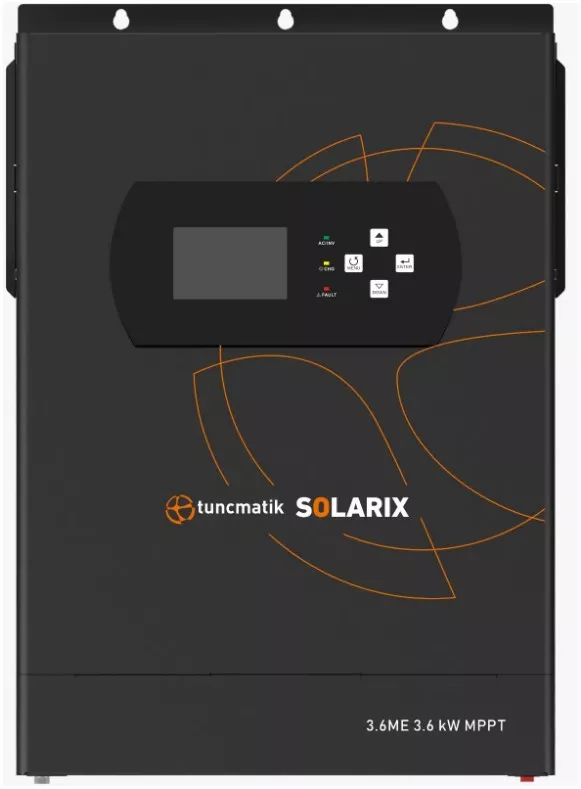 TUNÇMATİK 3.6kW SOLARIX TSK16101 24V 100A Akıllı OFF-GRID İnvertör