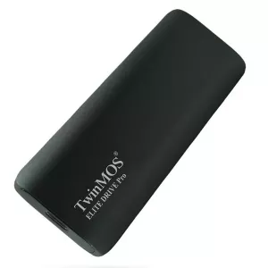 TWINMOS 2TB SSD ELITE DRIVE PRO PSSD2TBEDP Type-C Harici Disk Siyah