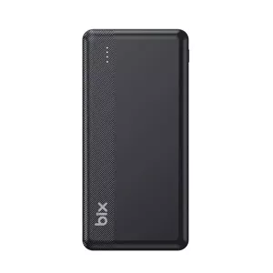 BIX 10000mAh BXPB108-BK 2x USB LED BİLDİRİMLİ Siyah POWERBANK