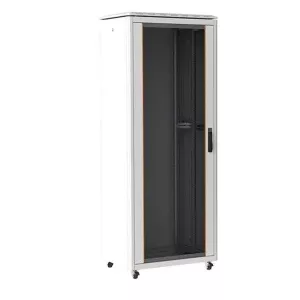 AGER 36U 600x600mm Dikili Tip Beyaz Kabinet Vega Cam Kapak
