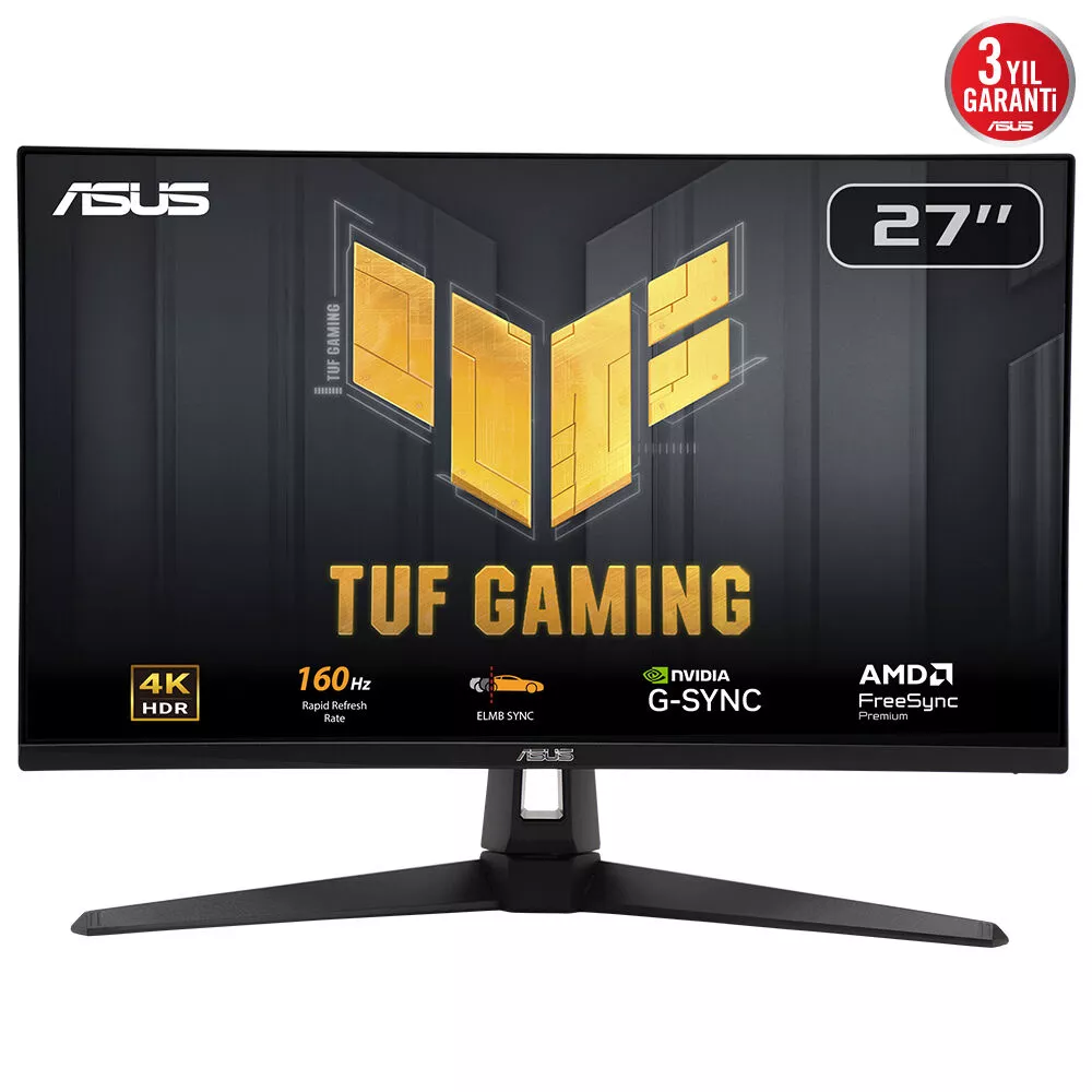 ASUS 27" IPS TUF GAMING VG27UQ1A 1MS 160Hz HDMI-DP GAMING MONITOR (1920 X 1080)