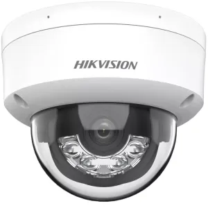 HIKVISION 4MP Dome 2.8mm IP Kamera Akıllı Hibrit Işıklı Sesli DS-2CD3141G2-LIUF