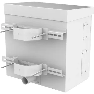 AGER 500x500x325 Mobese Dış Ortam Direk Tipi Kabinet Fanlı