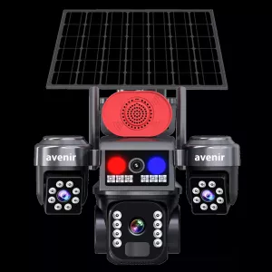 AVENIR 6MP 3 Kameralı 4G Solar IP Kamera AV-S463G