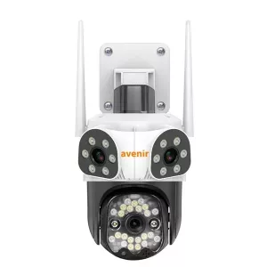 AVENIR 9MP PTZ Speed Dome Wıfı Kablosuz 3-Kameralı IP Kamera AV-S333