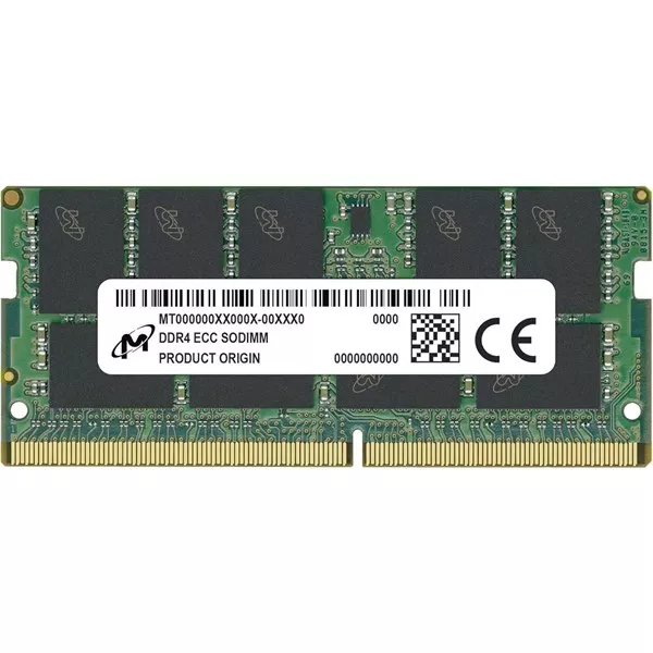CRUCIAL 16GB DDR4 2666MHZ ECC NOTEBOOK RAM VALUE CT16G4TFD8266