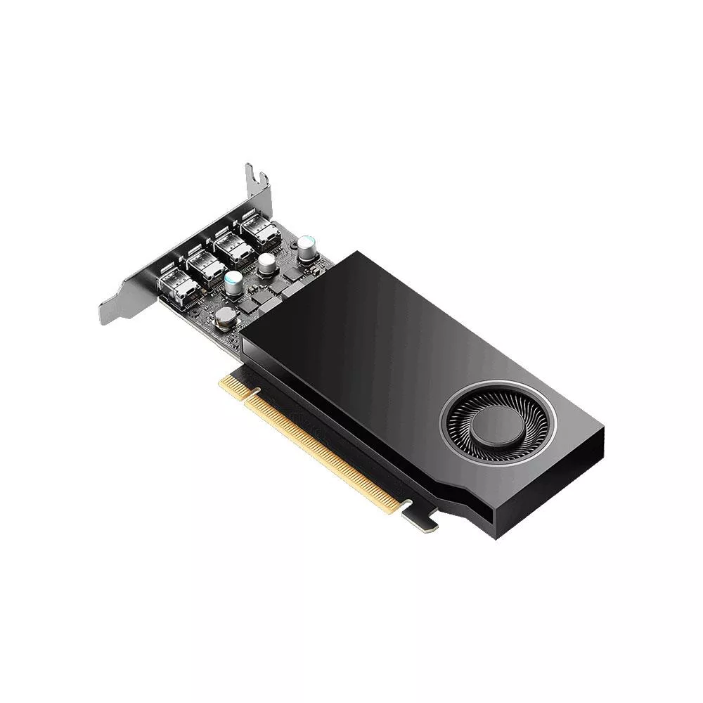 PNY RTX A1000 8GB GDDR6 128bit 4X mDP PCIe 16X v4.0 Kutusuz