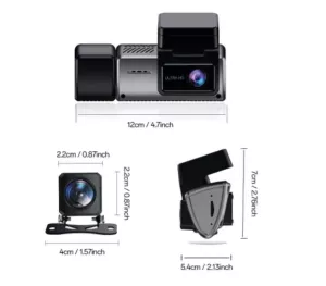 INOX 2K INOX-603 Araç Kamerası 3 Kanal