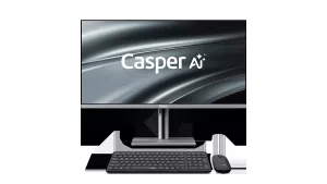 CASPER AIO 27" QHD CORE 5 210H- 8GB DDR5 RAM 500GB M2 NVME- O/B UHD FDOS PIVOT / A970 A97.210H-8E00X-V-GK