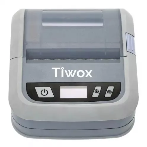 TIWOX 203dpi BT-5050 Direkt Termal USB+Bluetooth Mobil Barkod-Etiket Yazıcı Bluetooth
