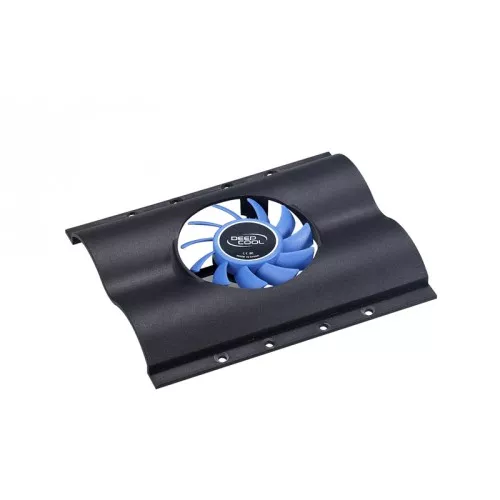 DEEPCOOL Icedisk 1 3.5" HDD Soğutucu (Alüminyum Blok + Çift 60mm Fan)