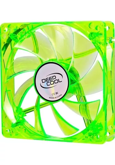 DEEPCOOL XFAN 120G/B Yeşil Şeffaf Gövde Mavi LED'li 120mm Kasa Fanı