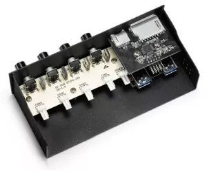 DEEPCOOL Rock Master v3.0 Ön Panel 5.25" Kart Okuyuculu Analog Fan Kontrolcü