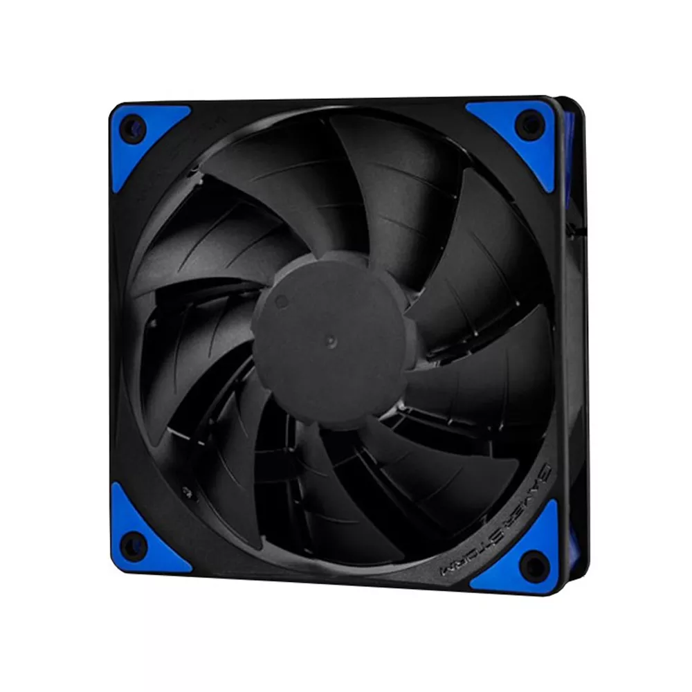 DEEPCOOL TF120 Mavi LED'li 120mm Kasa Fanı (Siyah Gövde / Mavi Çift Kanatlı Fan)