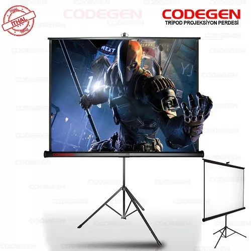 CODEGEN TX24 240x200 Ayaklı Projeksiyon Perdesi