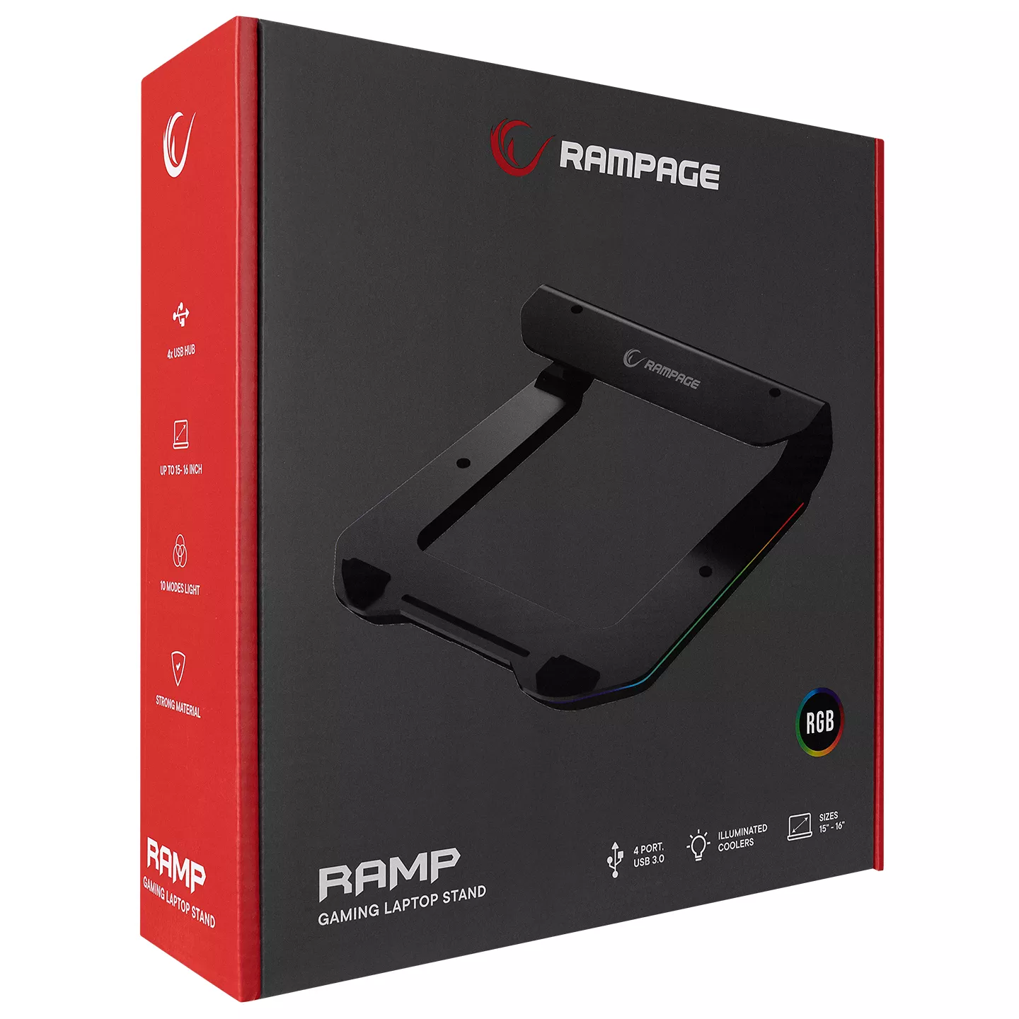 RAMPAGE ADS-T6U 15-16" Alüminyum Uzay Gri Notebook Standı