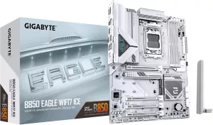 GIGABYTE B850 EAGLE WIFI7 ICE DDR5 HDMI-DP TYPEC PCIE 5.0 AM5 ATX BEYAZ