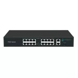 ODS 16port PoE 200w 1-SFP 10/100 Yönetilemez Switch 08ODS-16P2U1S-200