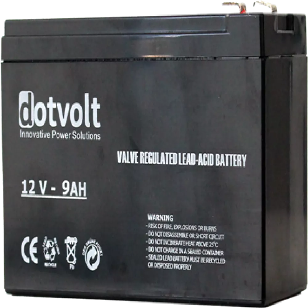 DOTVOLT 12v 9amper SB9-12 Kuru Tip Akü