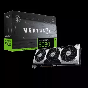 MSI RTX5080 16GB VENTUS 3X OC 16G GDDR7 256bit HDMI DP PCIe 5.0