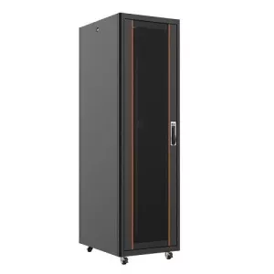 AGER 32U 600x800mm Dikili Tip Siyah Kabinet Vega AG-VB32U6080S1 Cam Kapak  