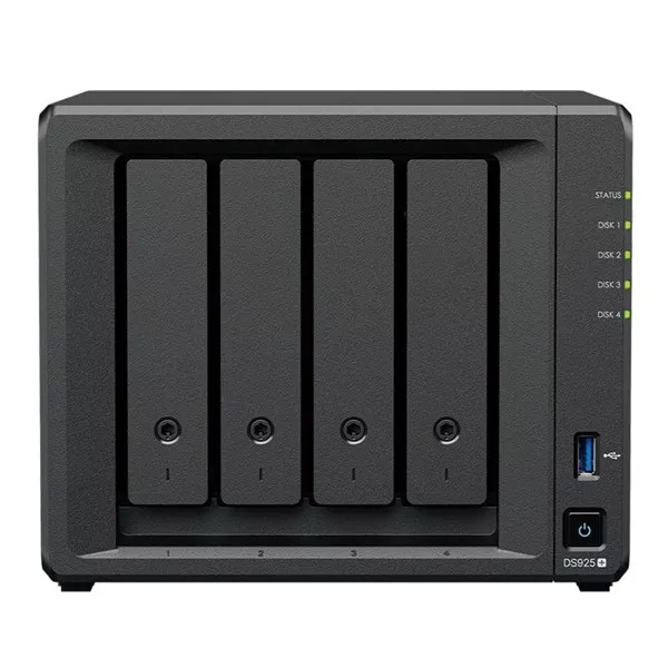 SYNOLOGY 4diskli Ryzen V1500B-32GB RAM-2-2.5GbE Nas Server DS925 PLUS (51848)