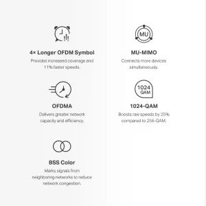 MERCUSYS Halo H70X Wıfı6 AX1800 Mesh Router 3lü Set