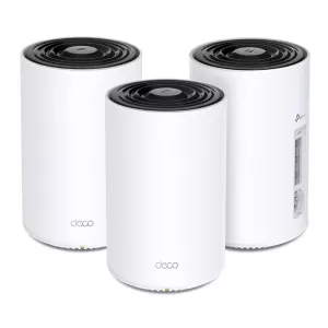 TP-LINK DECO PX50 Wıfı6 AX3000+G1500 Powerline+Mesh Router 3lü Set