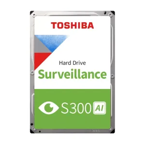 TOSHIBA S300 AI, MG10ADA10TE-V, 3.5", 10TB, 512Mb 7200 Rpm, 7/24 Güvenlik HDD (Türkiye Distribütörü Garantili)