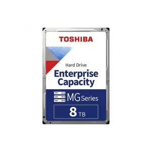 TOSHIBA ENTERPRISE, MG10ADA800E, 3.5", 8TB, 512Mb 7200 Rpm, 7/24 Güvenlik, Data Center, Nas, Server, HDD (Türkiye Distribütörü Garantili)