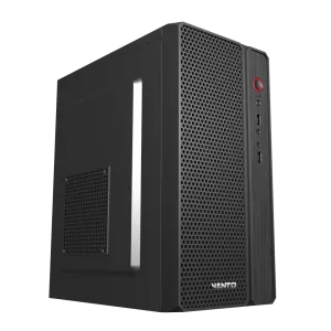 VENTO VS118S Mid Tower, 300W Siyah, ATX Kurumsal KASA