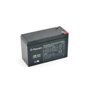 TESCOM Combatt, CBL12-9, 12V 9Ah, Bakımsız,  Kuru Akü. UPS için Uygundur. (100012238)