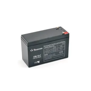 TESCOM Combatt, CBL12-7, 12V 7Ah, Bakımsız,  Kuru Akü. UPS için Uygundur. (100012589)