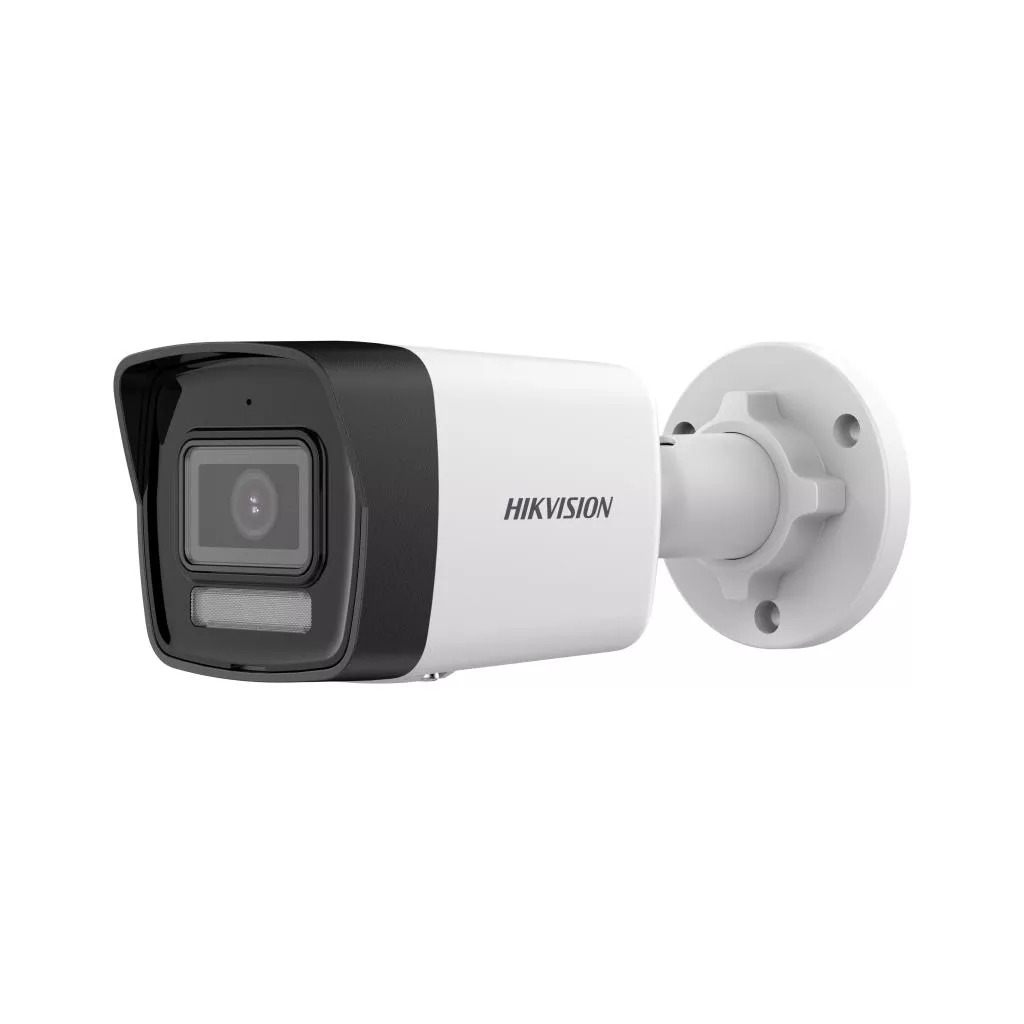 HIKVISION DS-2CD1023G2-LIUF 2Mpix, 2,8mm Lens,  H265, 30Mt Gece Görüşü, Hybrid Light, SD Kart,Dahili Mikrofon, PoE, Bullet IP Kamera