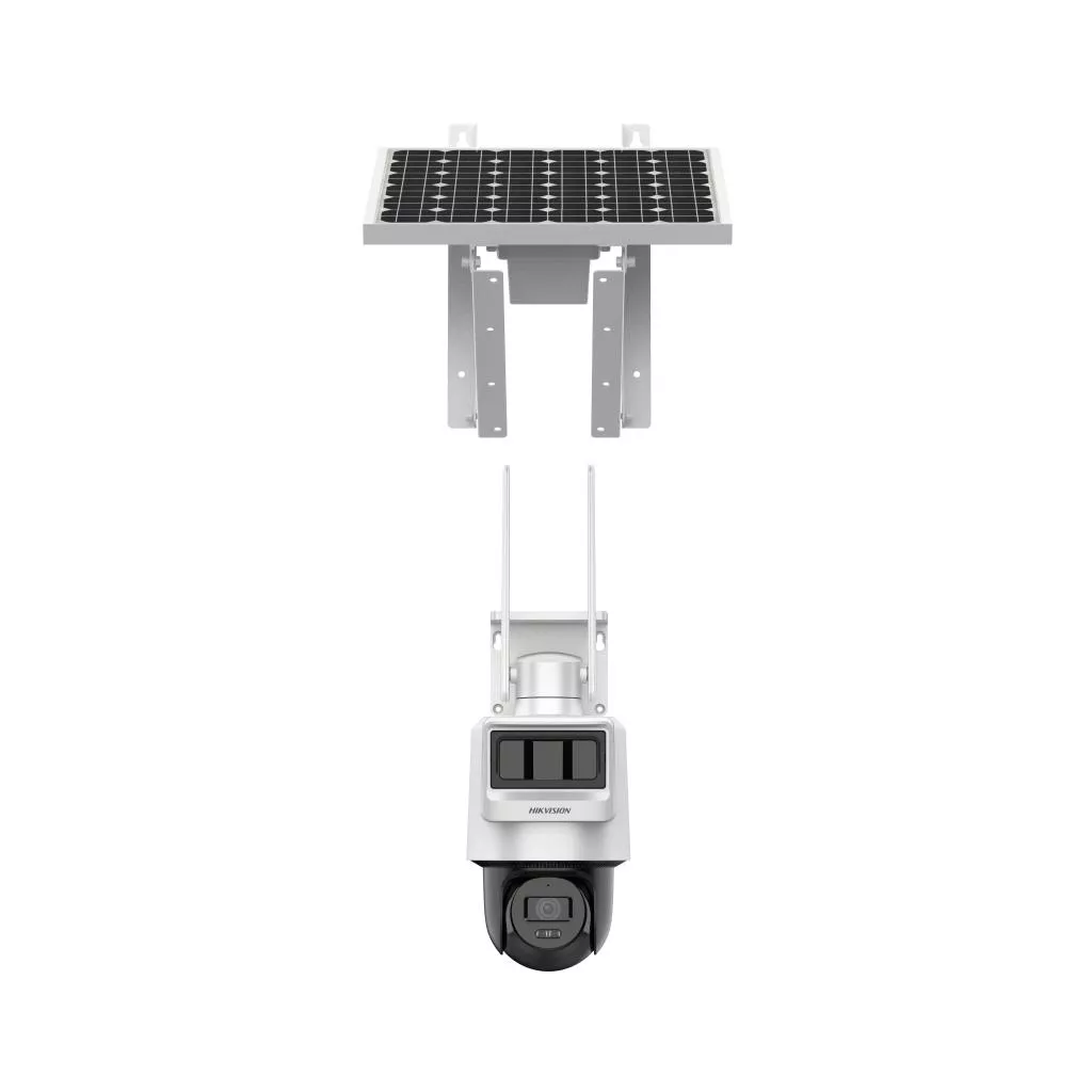 HIKVISION DS-2DE2C200IWG-K/4G/C05S10, 2Mpix,   2.8mm, 30Mt Gece Görüşü, Dahili Mikrofon, PIR+RADAR,  4G, Solar  PT IP Kamera