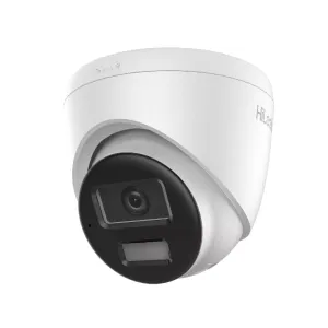 HILOOK IPC-T240HA-LUFC, 4Mpix, 2,8mm Lens, H265+, Dual Light, 30Mt Gece Görüşü, Dahili Mikrofon, IP67, PoE, Dome, IP Kamera