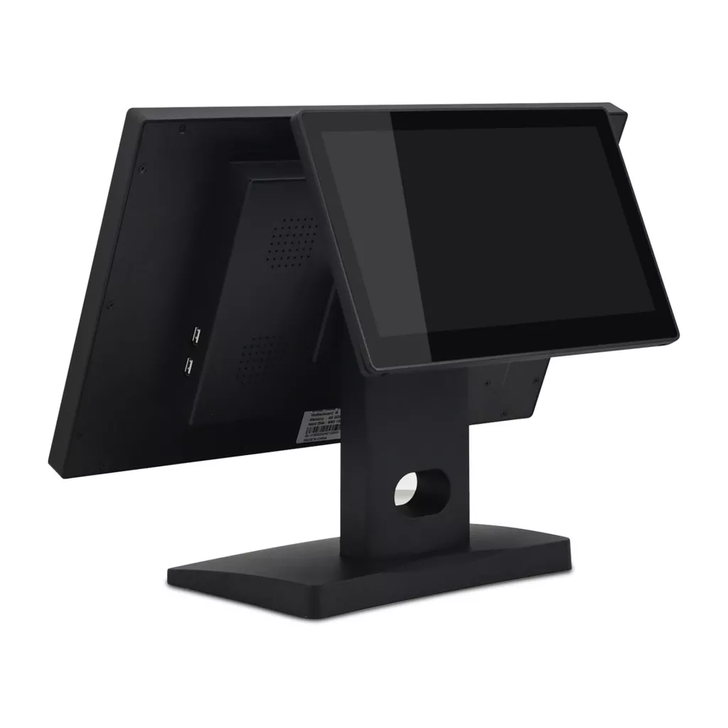 QUATRONIC P1855-D 5N, Intel i5 5.Nesil, 18.5" Ekran, 8GB Ram, 256GB SSD, Endüstriyel, Dokunmatik Pos PC (çift ekran)