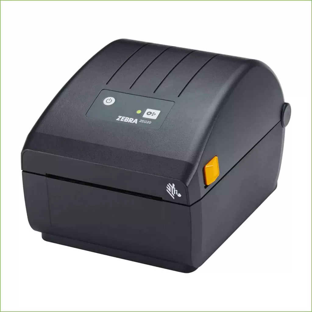 ZEBRA ZD220D, Barkod  Yazıcı, Direkt Termal Ribonsuz, 102mm/s Hız, 104mm Baskı Genişliği, 203 DPI, USB (ZD22042-D0EG00EZ)